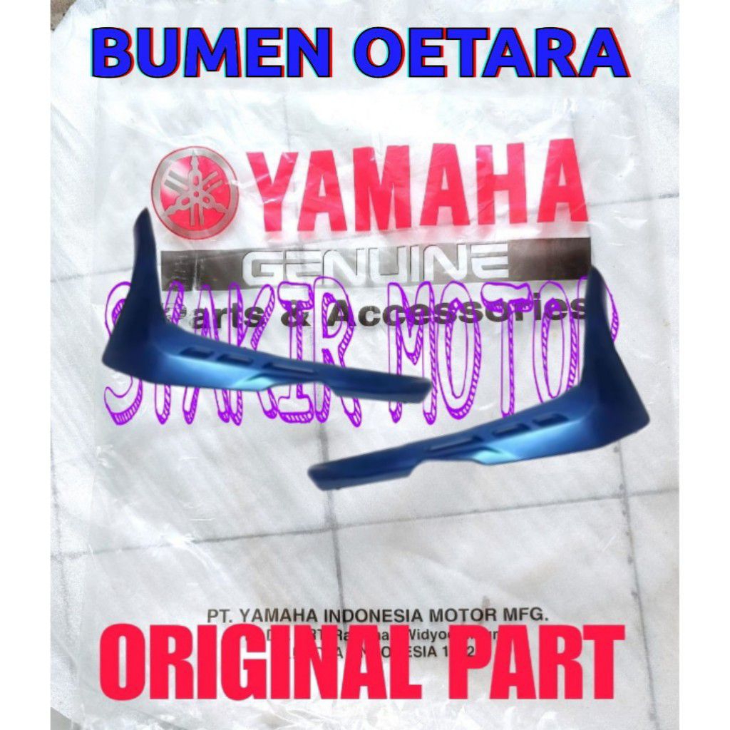 MOLE SIDE COVER B5D-F171L-00-P B5D-F171M-00-P COVER DEK BAWAH KANAN KIRI BIRU GLOSSY FREEGO FREE GO 