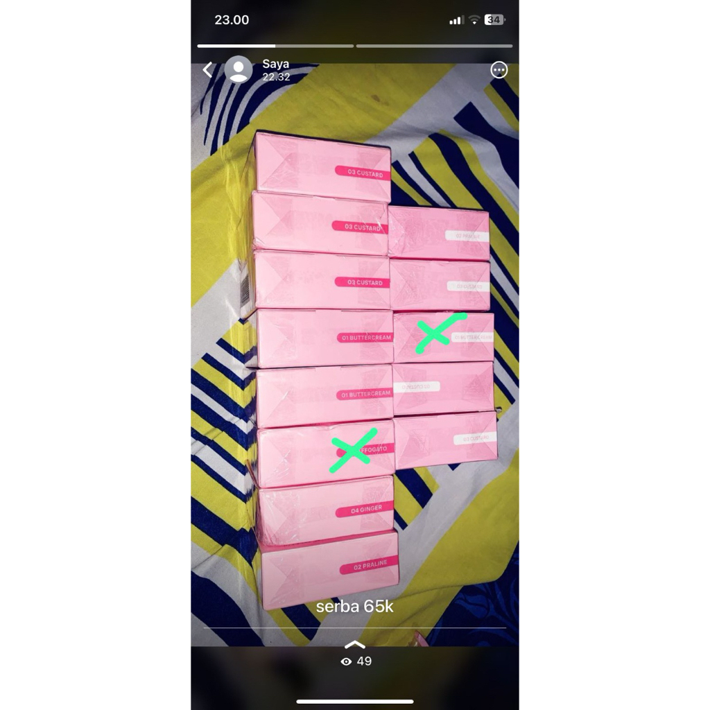 bedak dan cushion glad2glow