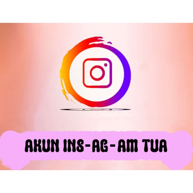Akun Instagram Tua Tahun Pembuatan 2012-2024 Bisa Untuk Ads / Spam