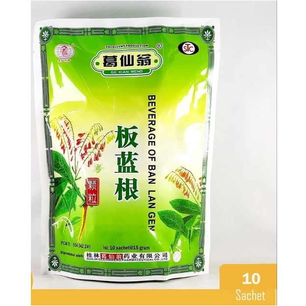 

Beverage Of Ban Lan Ken Cha 10sachet teh BANLANKEN untuk panas dalam