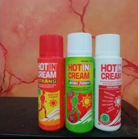 hot in cream botol