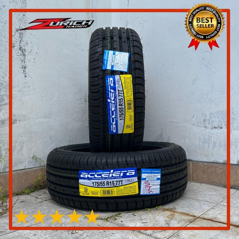 Ban Mobil 175 55 R15 Merek Accelera Phi-R Ukuran 175/55 R15 Tubles