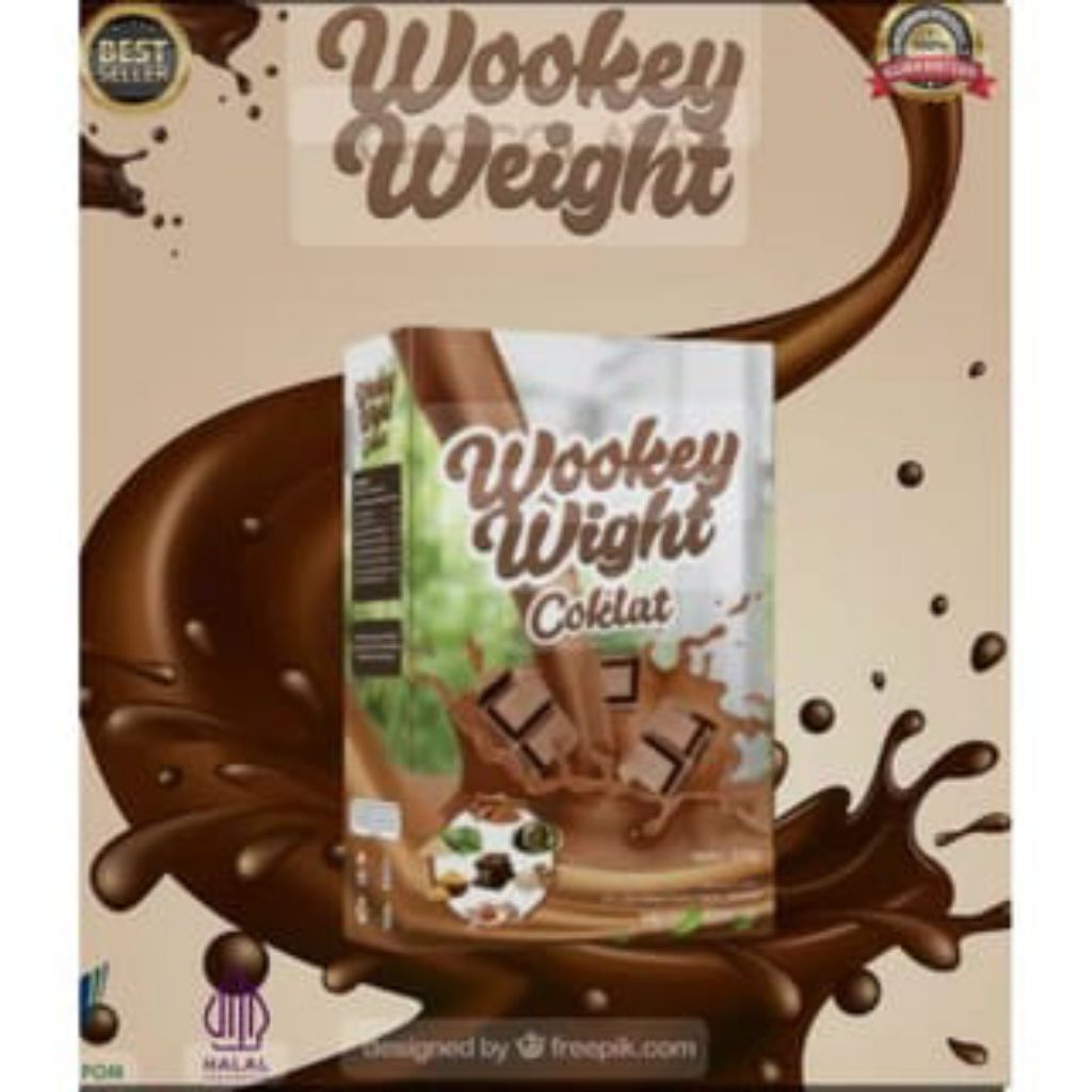 

Susu Wookey Rasa Coklat Minuman Penggemuk Badan Paket 1 Box Herbal BPOM