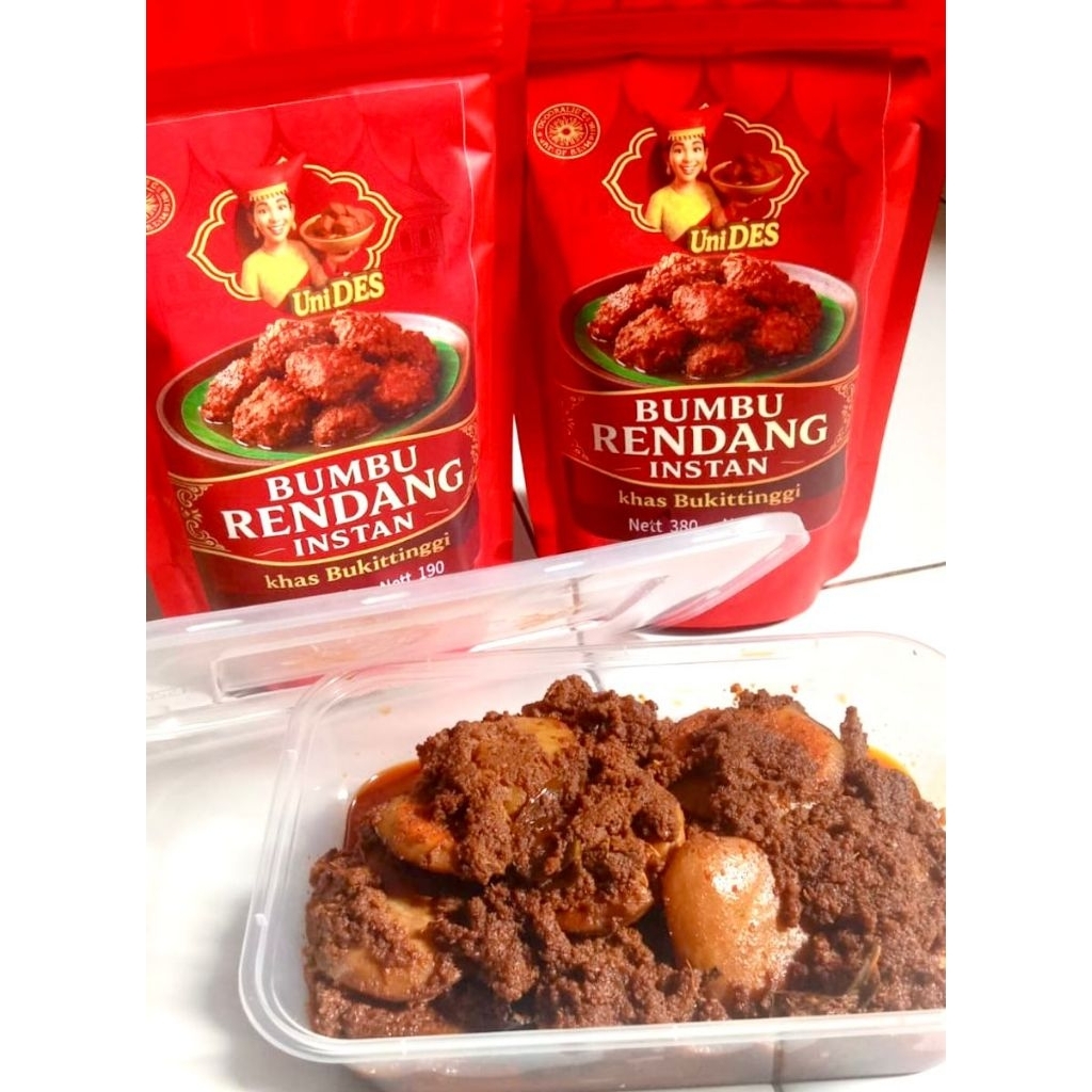 

Bumbu rendang siap pakai khas Bukittinggi