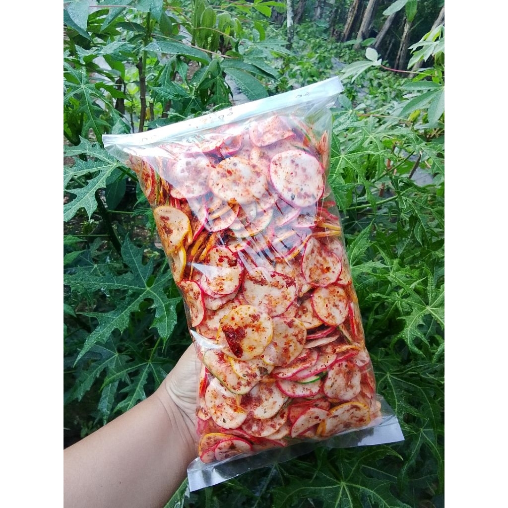 

SS-Snack sebring/seblak kerupuk kering pedas daun jeruk 500grm