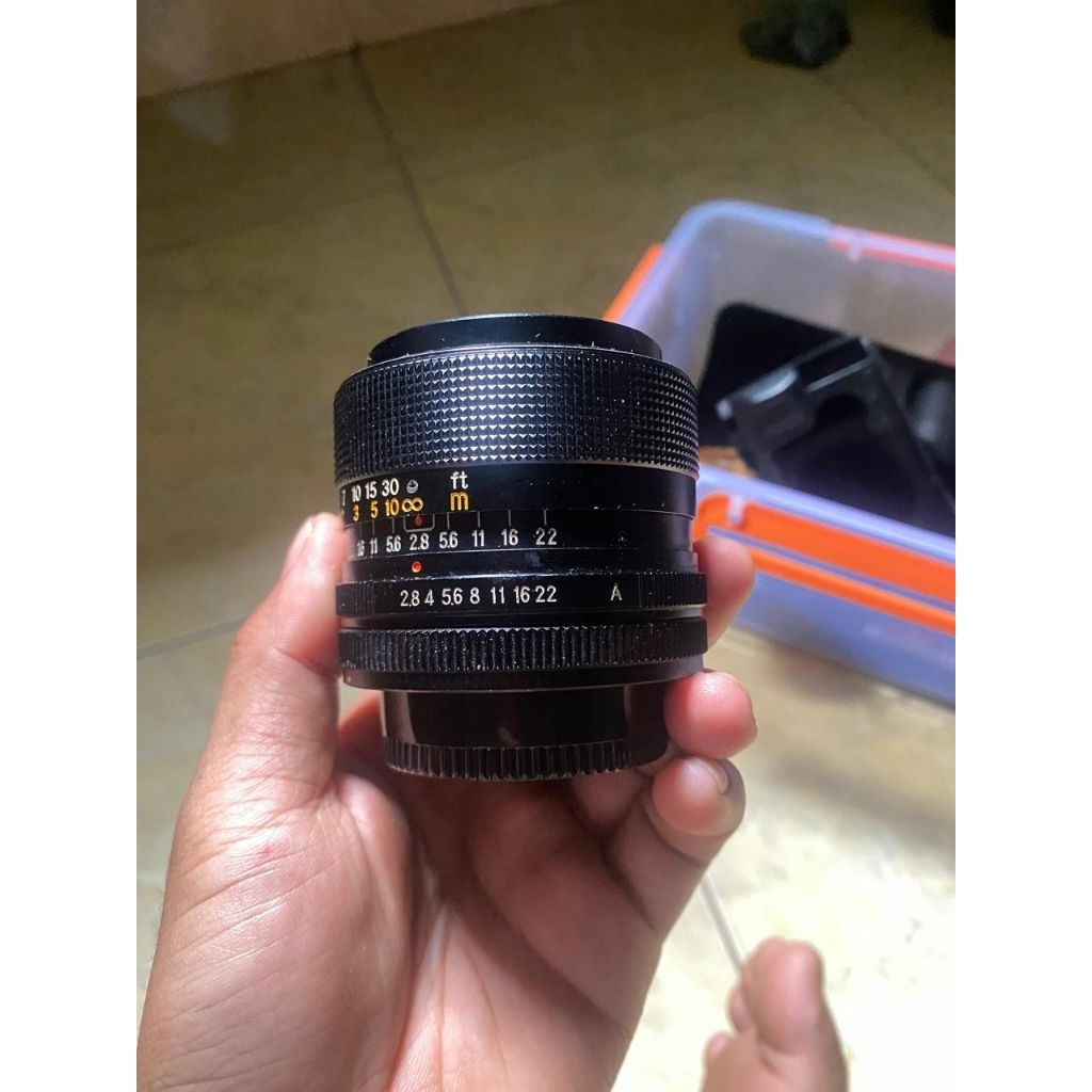 lensa Universar Canon FD 35mm f2.8