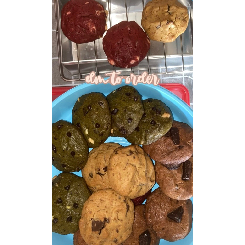 

Soft Cookies homemade by Rookie bake (min order 3pcs)