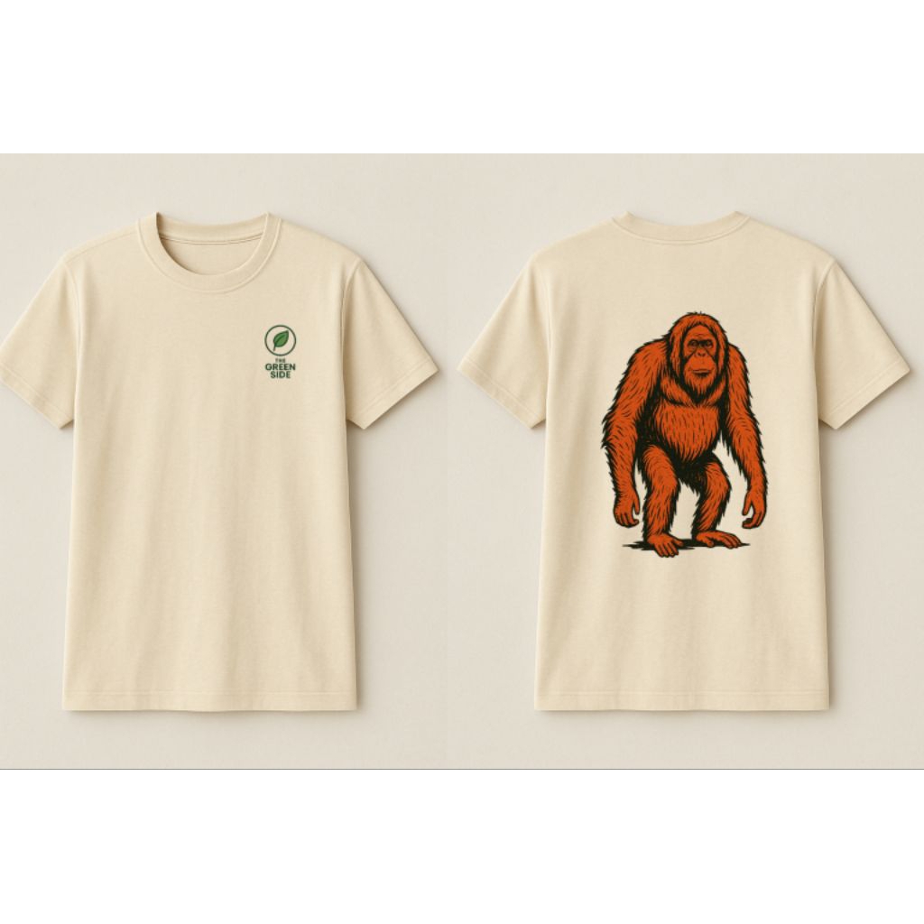 KAOS SABLON LINGKUNGAN - KONSERVASI ORANG UTAN