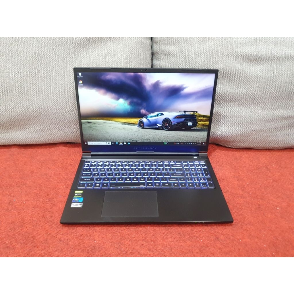 Aftershock Gaming Intel Core i7 10th  VGA Nvidia GTX 1650 15-Inch FHD