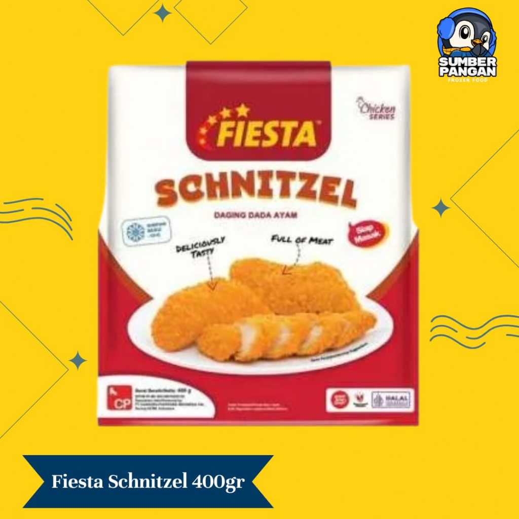 

Fiesta Schnitezel 400gr (ayam olahan)