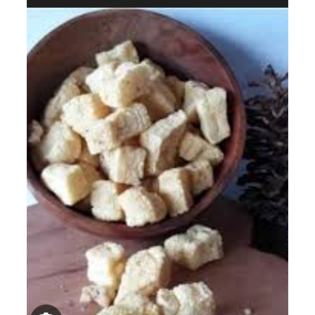 

Rambak kotak/ tahu asin gurih