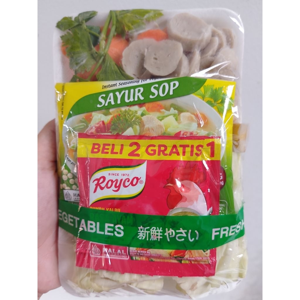 

PAKET SAYUR SOP BAKSO