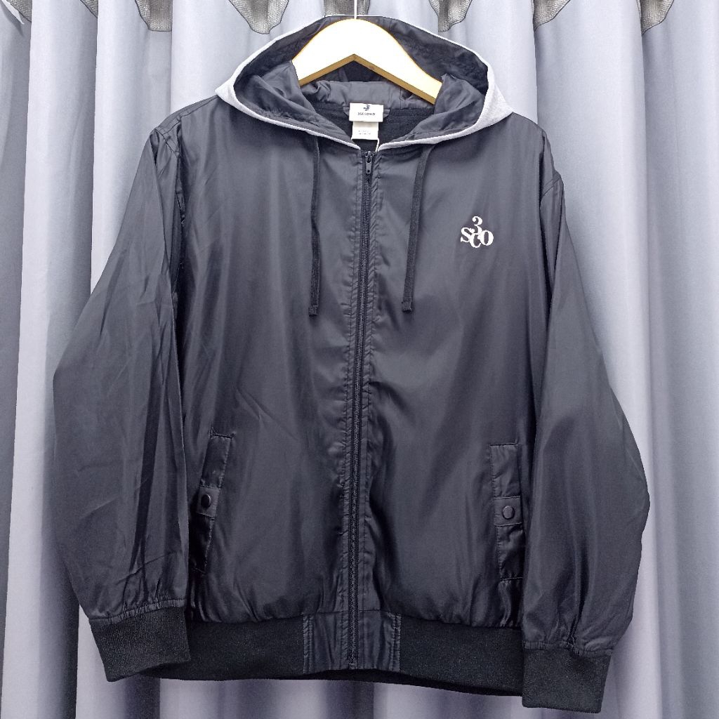 3SECOND - JAKET HOODIE PRIA RELAXED FIT ORIGINAL 3SECOND