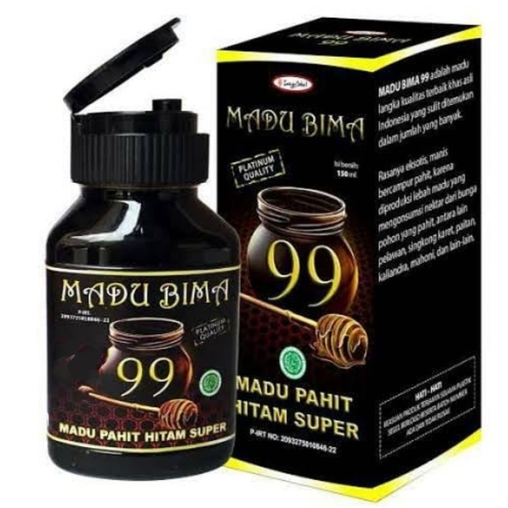

Madu Bima 99 (Madu Pahit Hitam Super)
