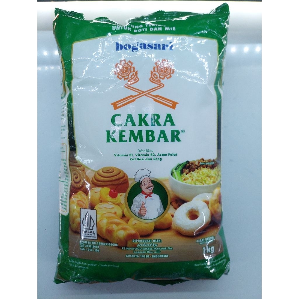 

TEPUNG BOGASARI/ TEPUNG CAKRA KEMBAR/ TEPUNG DONAT