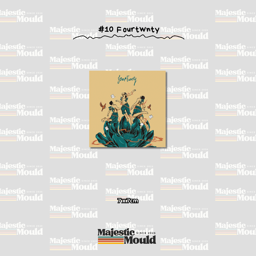 

#10Fourtwnty – Stiker Band Vinyl Glossy | Tahan Air & Luntur (Laptop/Helm/Tumbler/dan media lainnya)