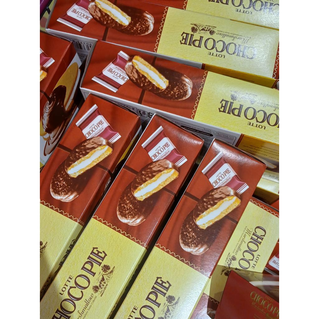 

Chocopie - Var Coklat/Stroberi ; Minimal pembelian 2