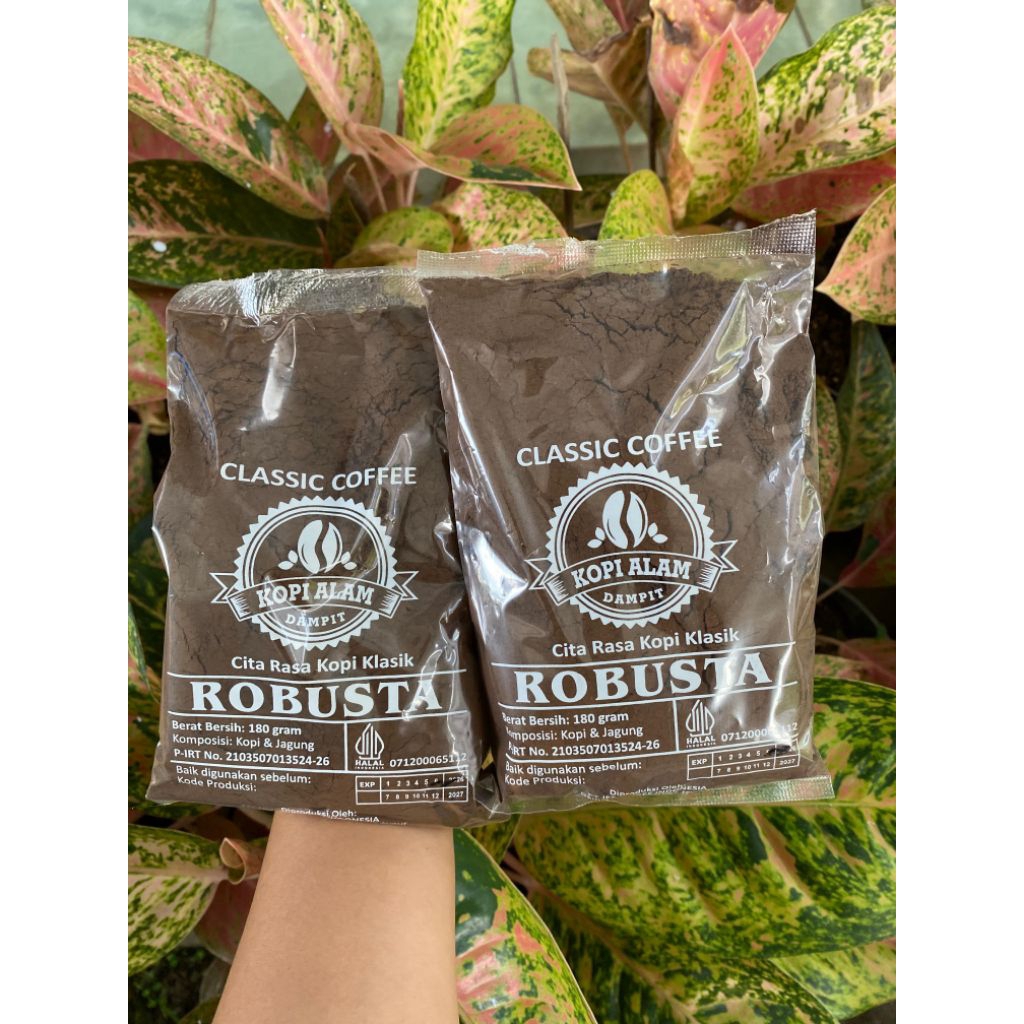 

Kopi Klasik Robusta - 180gr