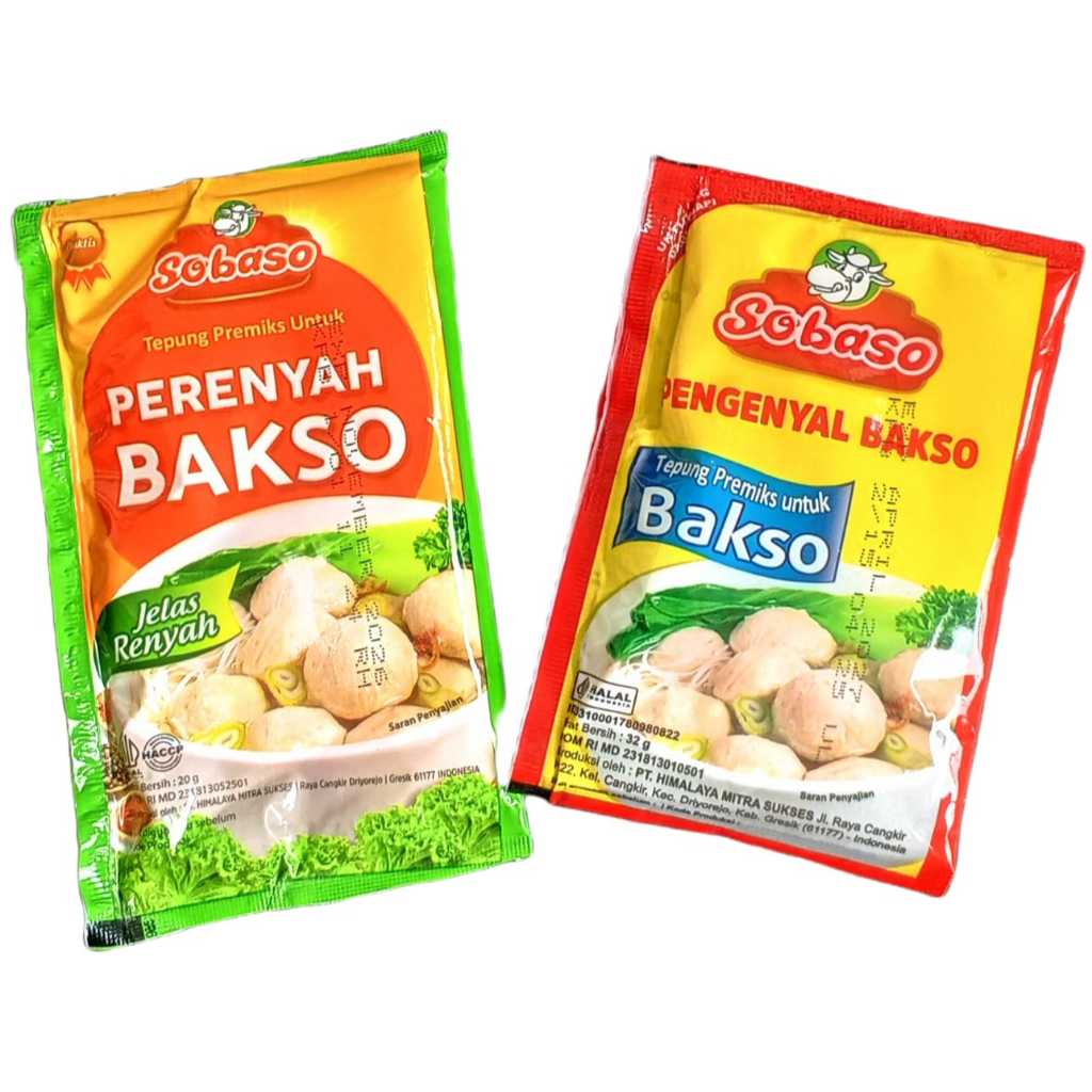 

Pengenyal dan perenyah bakso Sobaso (1 pack isi 20 pcs)