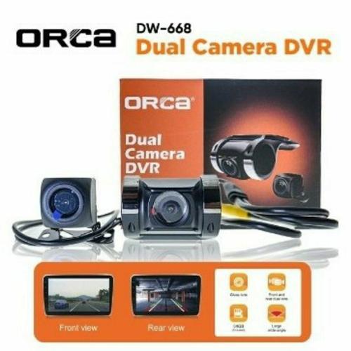 DashCam ORCA Depan + Belakang