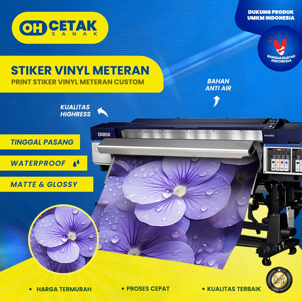 

Cetak Stiker Vinyl Meteran Murah – Print Sticker Meteran Vynil Kualitas Tajam & Tahan Lama
