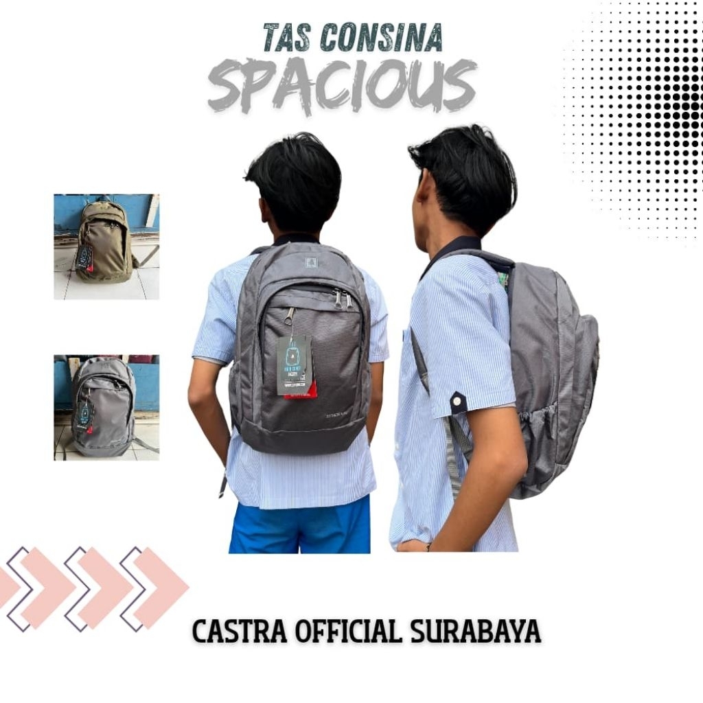 Tas Ransel 20L Consina Spacious Army Camping Outdoor