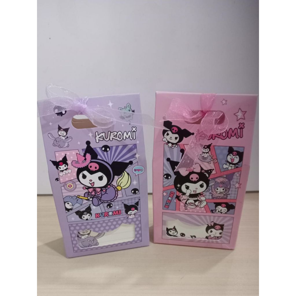 

ATS-11931 Kuromi Buku Catatan Memo Mini 68×75 Mm