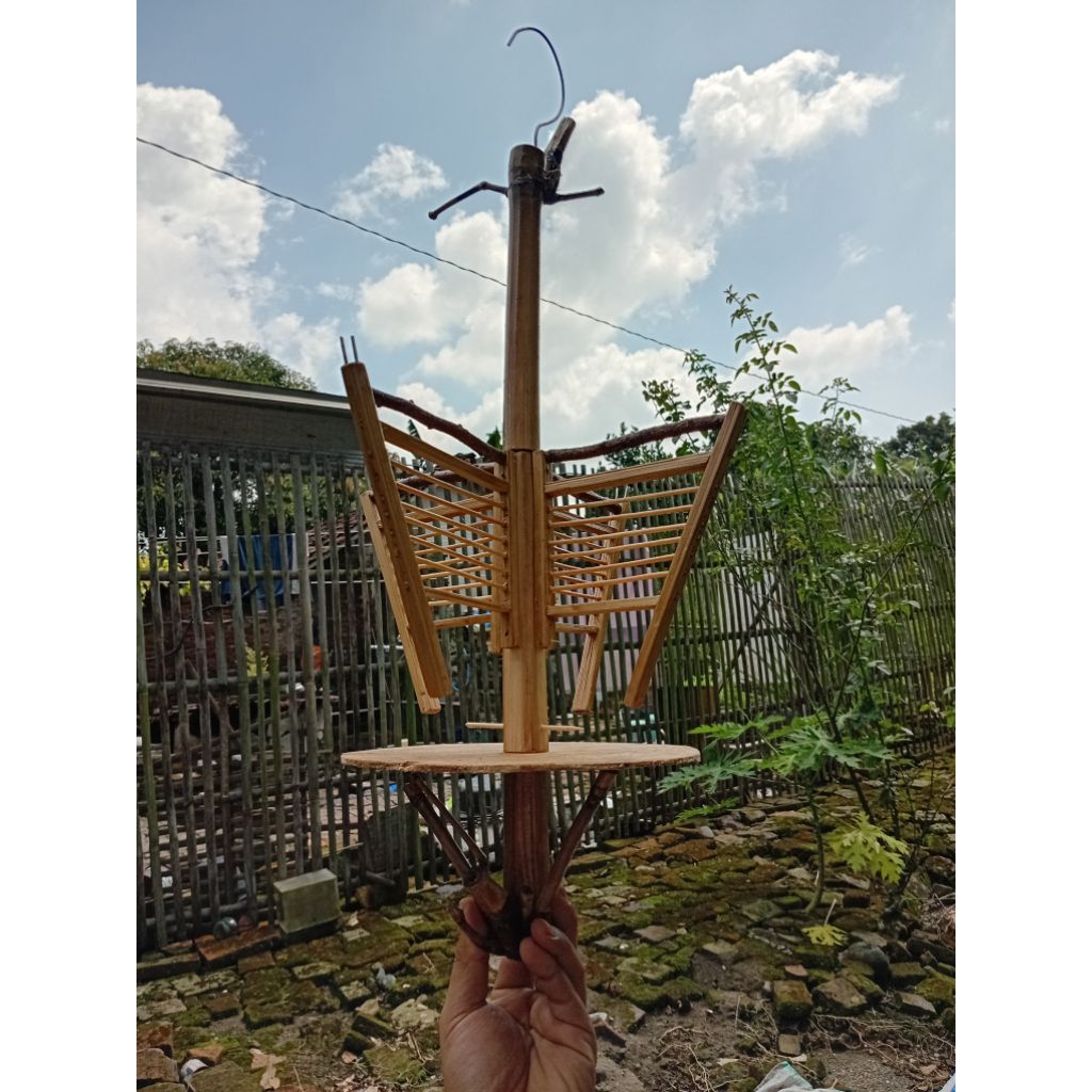 Sangkar layang kutilang / trucuk / burung kecil AMBRUKAN ( rakit sendiri ) BACA DESKRIPSI