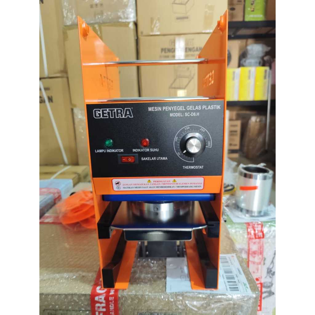 GETRA Manual Cup Sealer SC-D8.H / SC-D8H /  SC-D8 Mesin Press Gelas Minuman