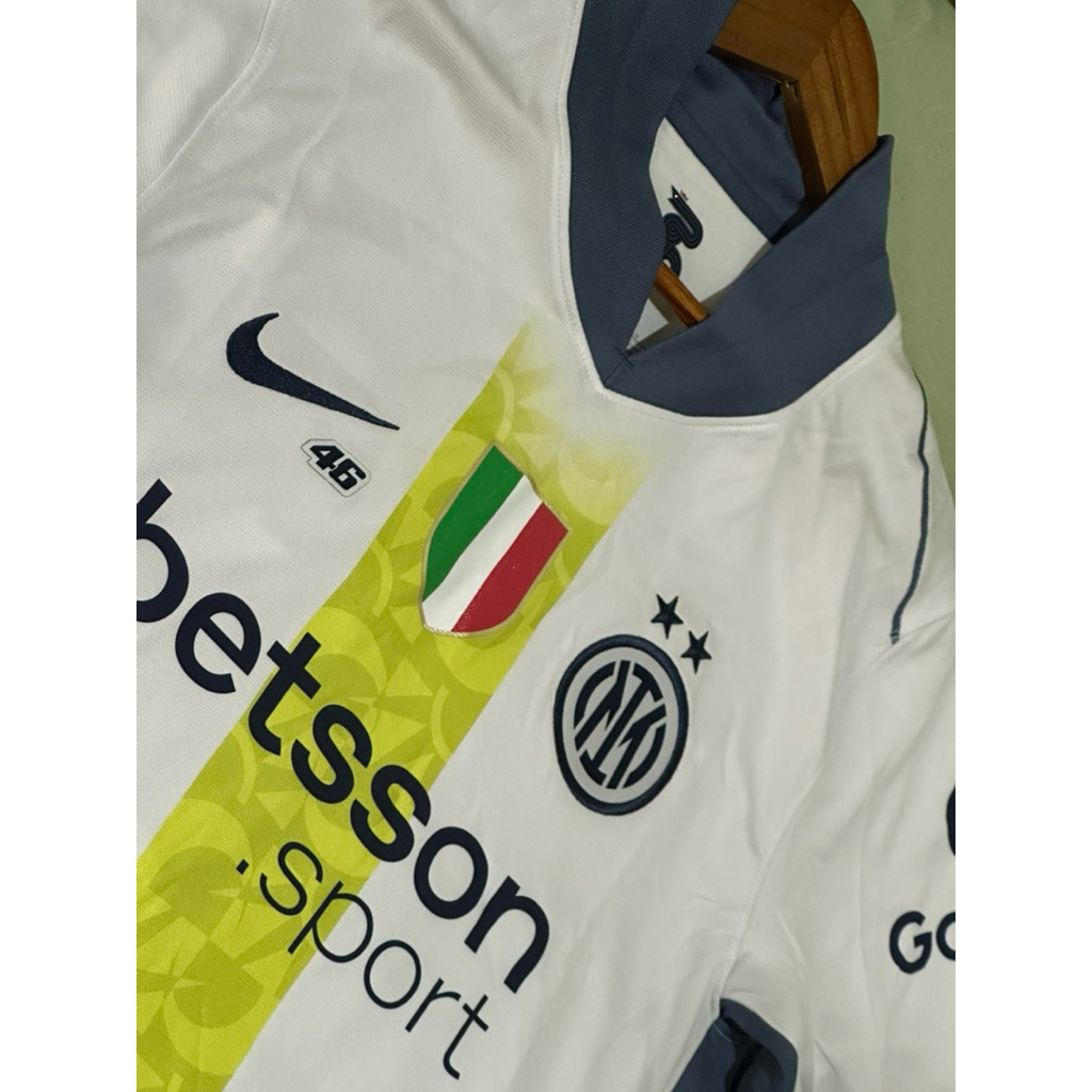 Inter Milan Away Jersey x VR46 (Stadium Jersey)