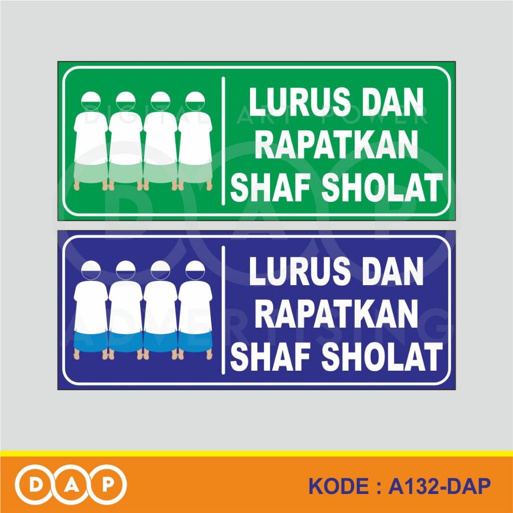 

A132 - Acrylic Sign, Stiker Akrilik Lurus dan Rapatkan Shaf, Tahan Air, Termurah, dan Bisa Custom
