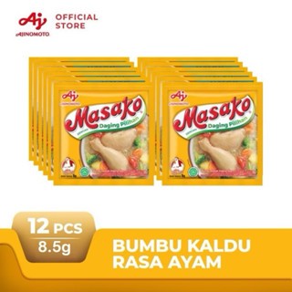 

Masako® Bumbu Kaldu Penyedap Rasa Ayam / Rasa Sapi Kemasan 8.5g (12 pcs)