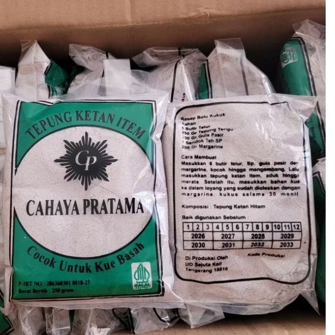 

Tepung Ketan Hitam 250 gram