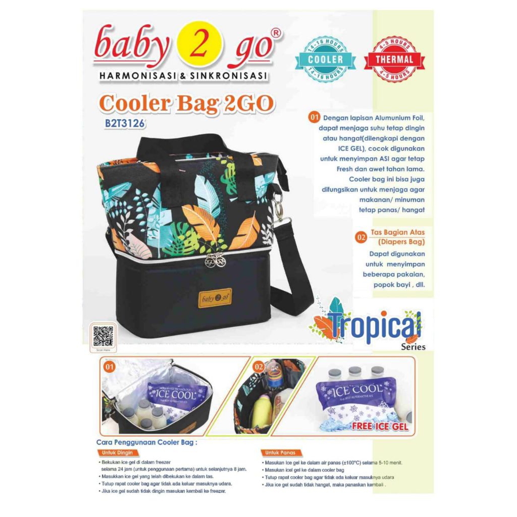 TAS ASI BABY 2GO/COOLER BAG