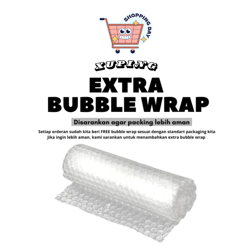 

Extra Double Bubble Wrap Pembungkus Paket Aman