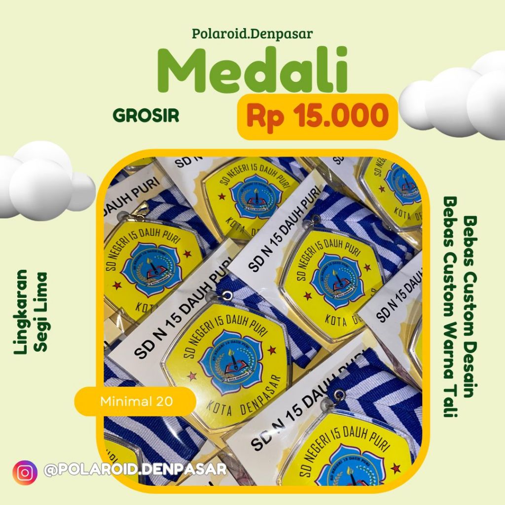 

Medali Custom Grosir Murah Denpasar