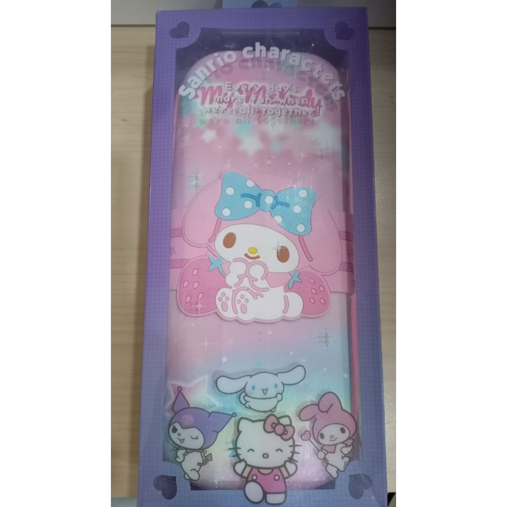 

GuangBo KT044B Sanrio My Melody Kotak Tempat Pensil Harcase Ungu 22×9×5 Cm