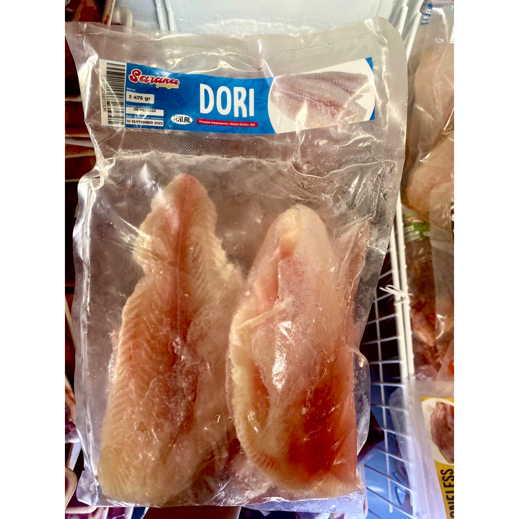 

Ikan Dori Mentah 475gr / Ikan dori mentah frozen