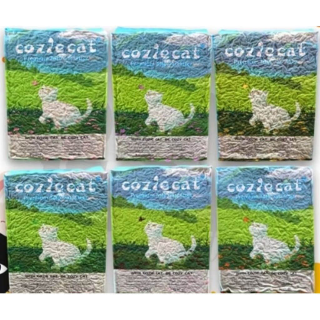 Cozie cat tofu litter ber aroma