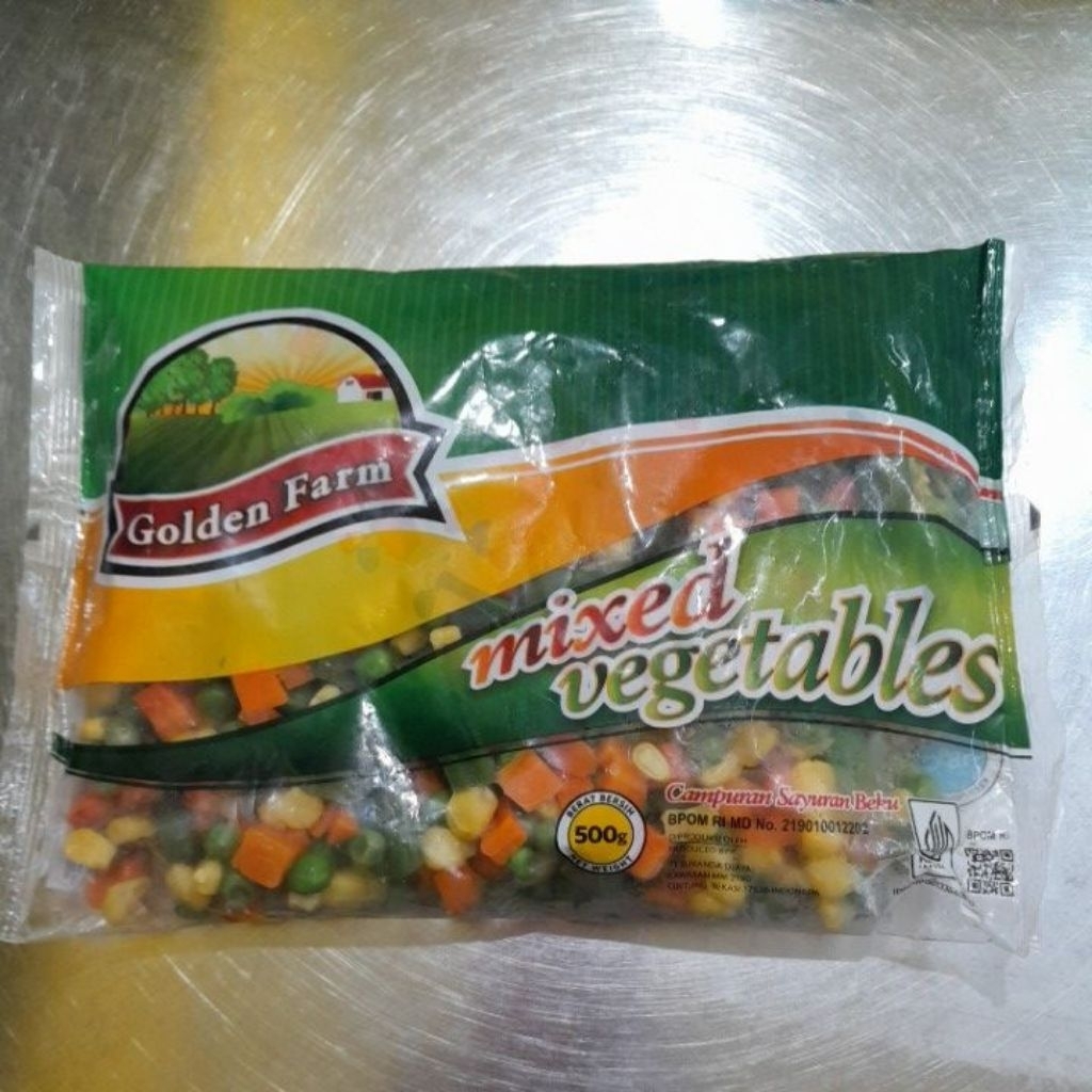 

golden farm mixed vegetable 500gr
