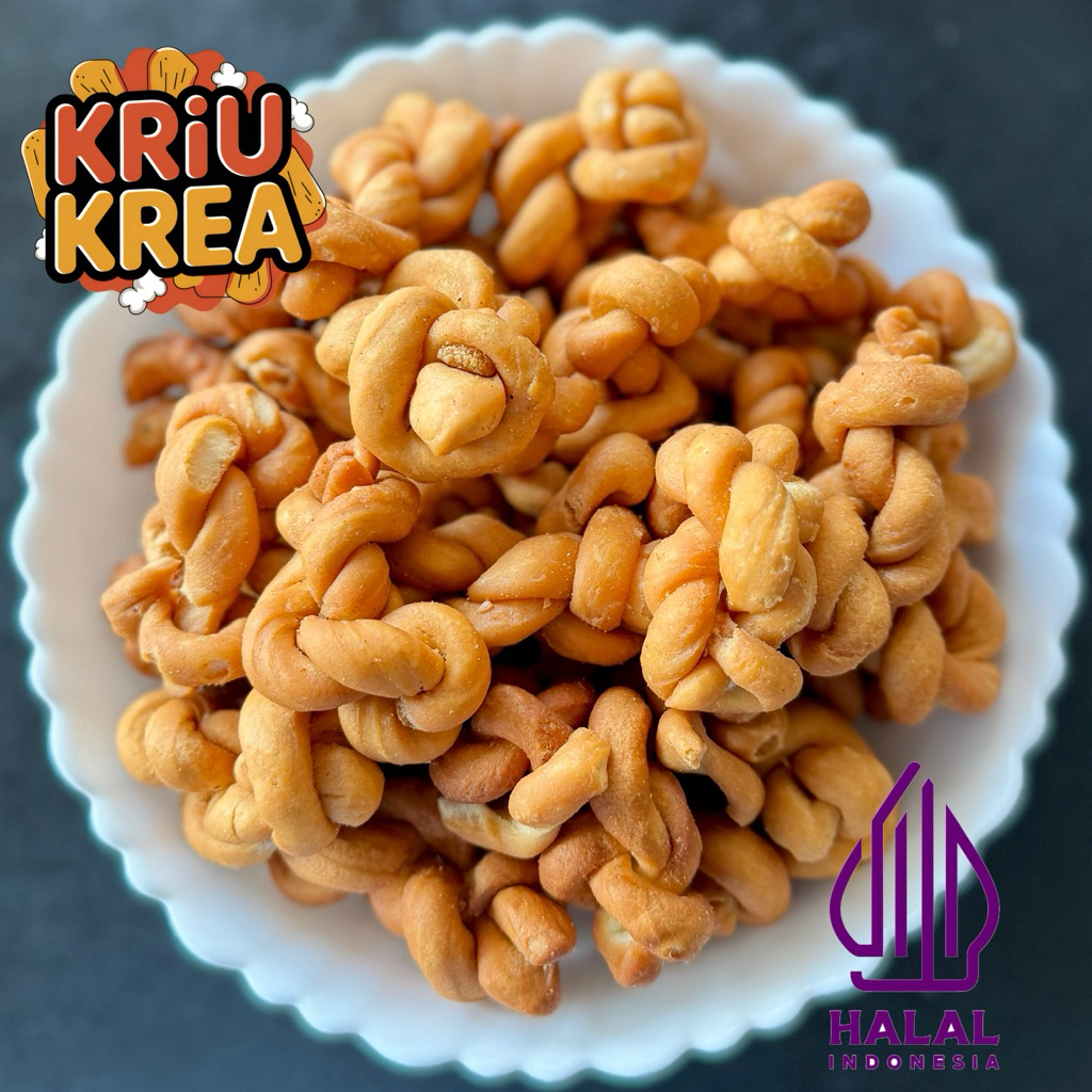 

Kue tambang / Pluntir manis original 1kg Snack Camilan