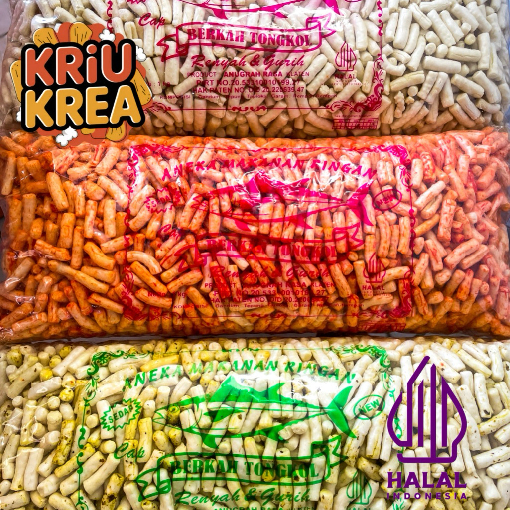 

Krupuk ikan tongkol tongkol 1 kg