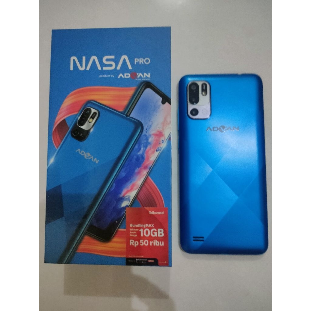 Advan Nasa Pro seken bekas mulus android murah