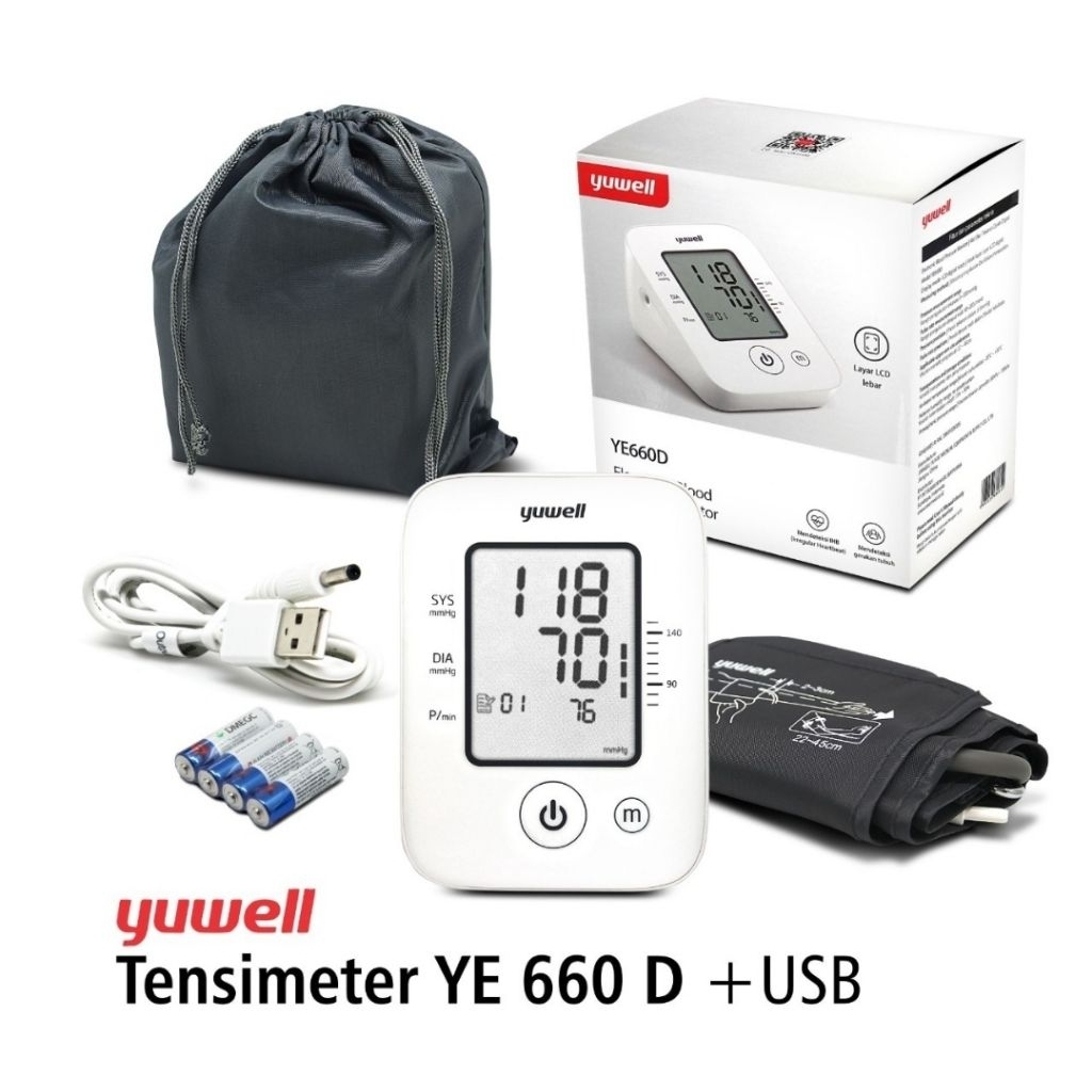 Tensimeter Yuwell YE 660D + USB