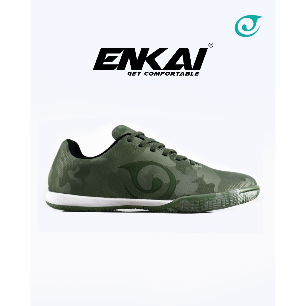 ENKAI SEPATU FUTSAL FORCE CAMO IN