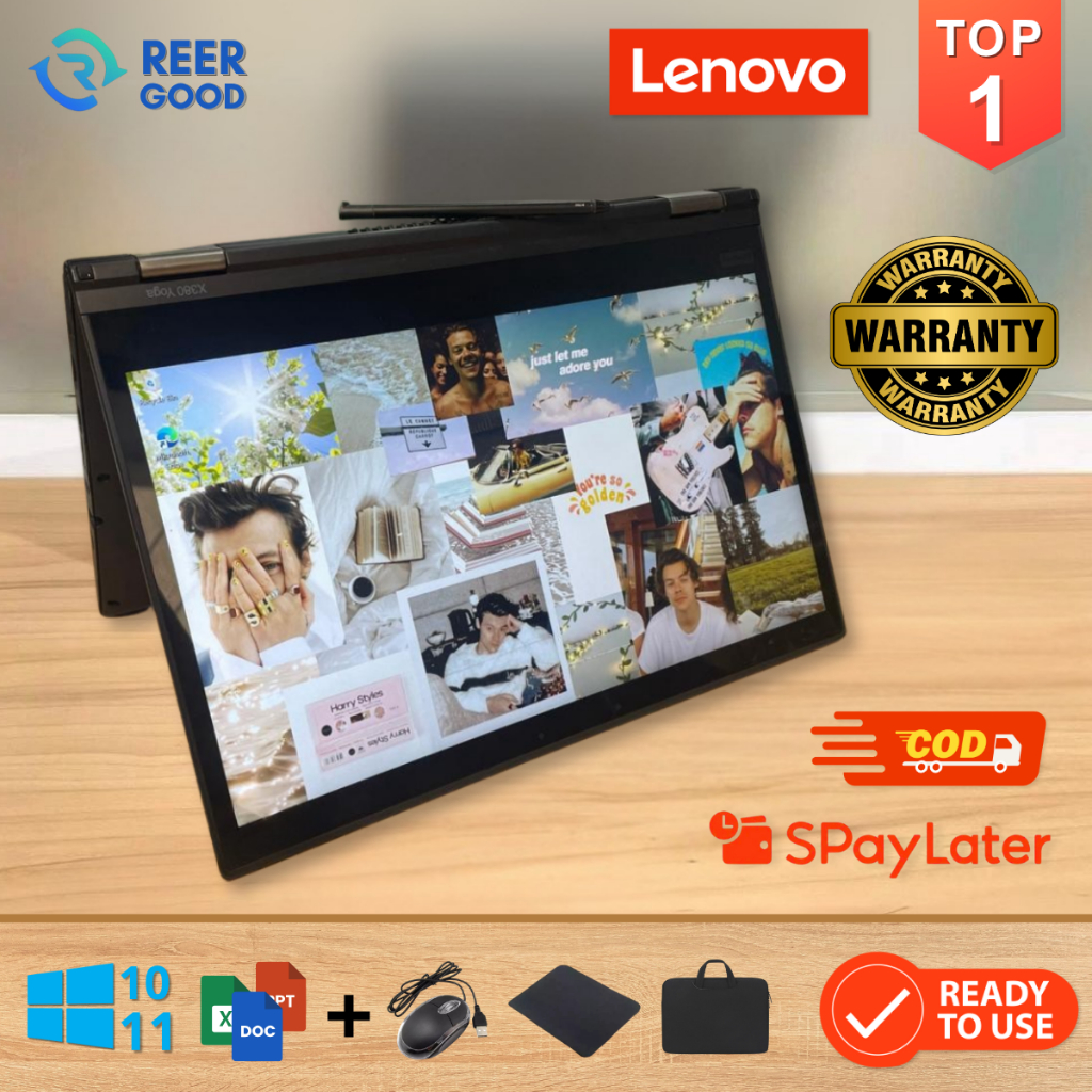 Laptop Lenovo Thinkpad Yoga X380 Touchscreen Murah / Berkualitas / Bergaransi + Bisa Dilipat 360 Der