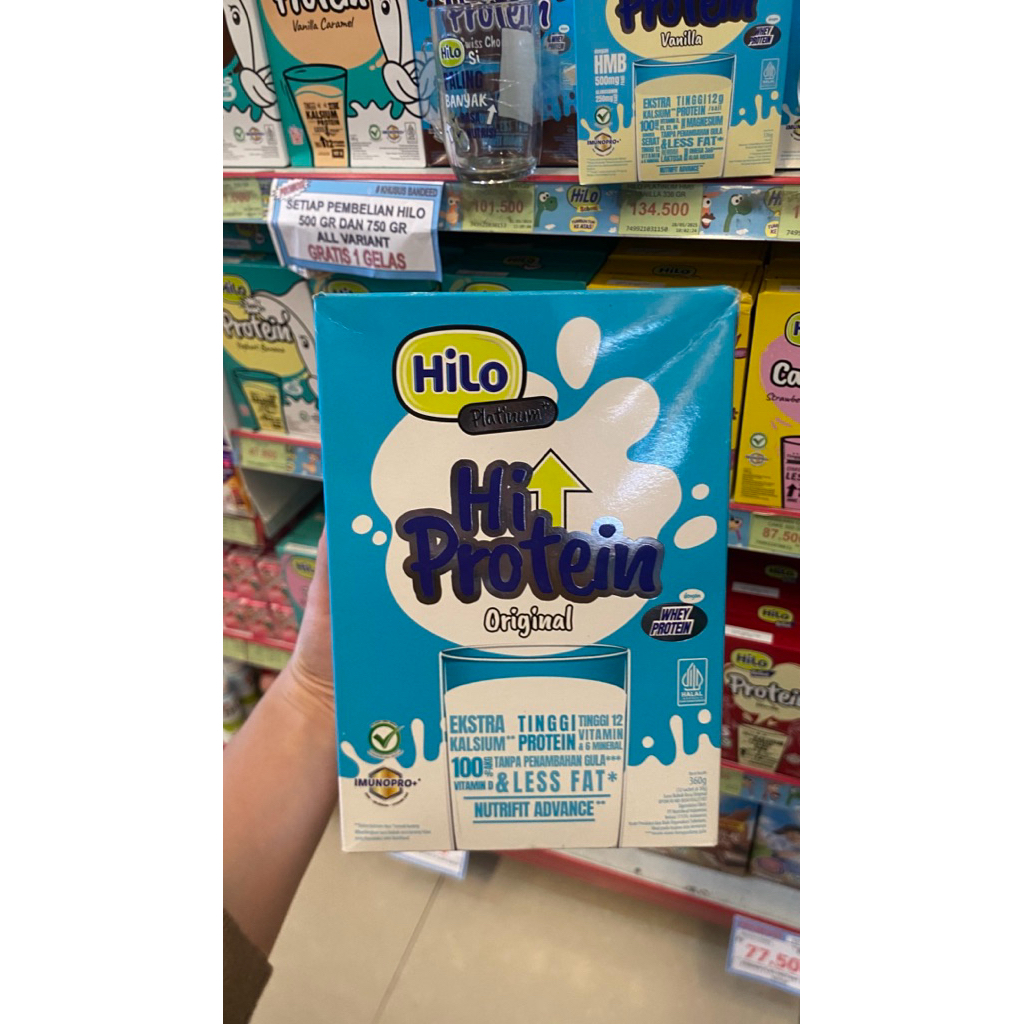 

SUSU TINGGI PROTEIN HILO PLATINUM ORIGINAL