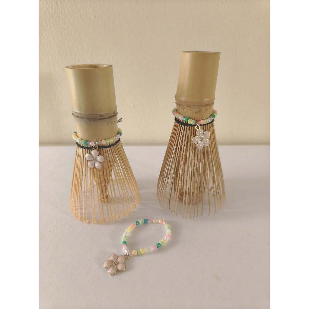Matchamichi Chasen whisk charm/bamboo chasen/chasen matcha