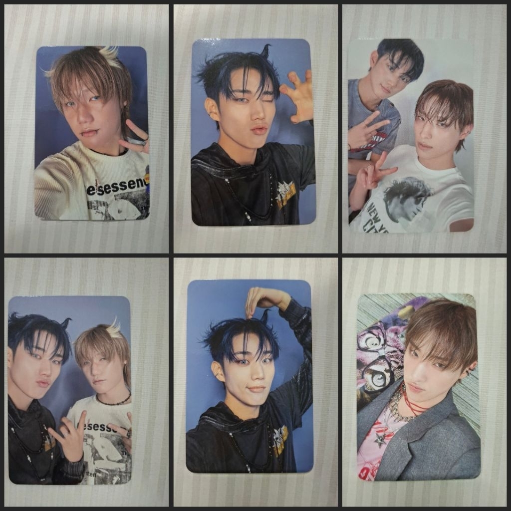 P1harmony DUH photocard