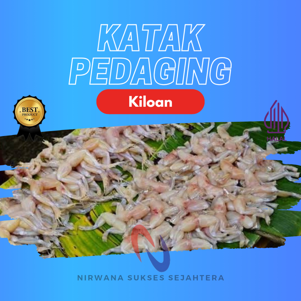 

KATAK PEDAGING, LEMBU, KODOK, SWIKE SEGAR / BULLFROG FRESH
